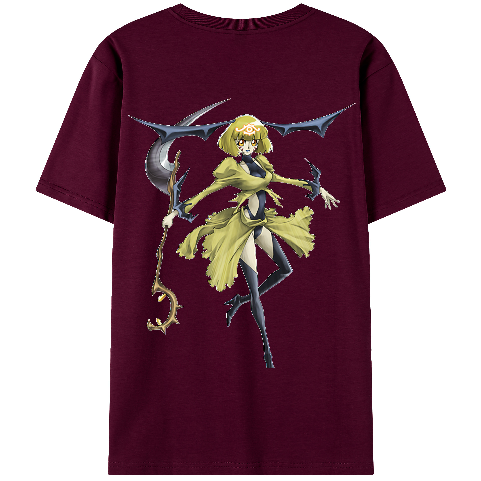 （画像用） 遊☆戯☆王 Yu-Gi-Oh! レディース半袖Tシャツ(バックプリント)